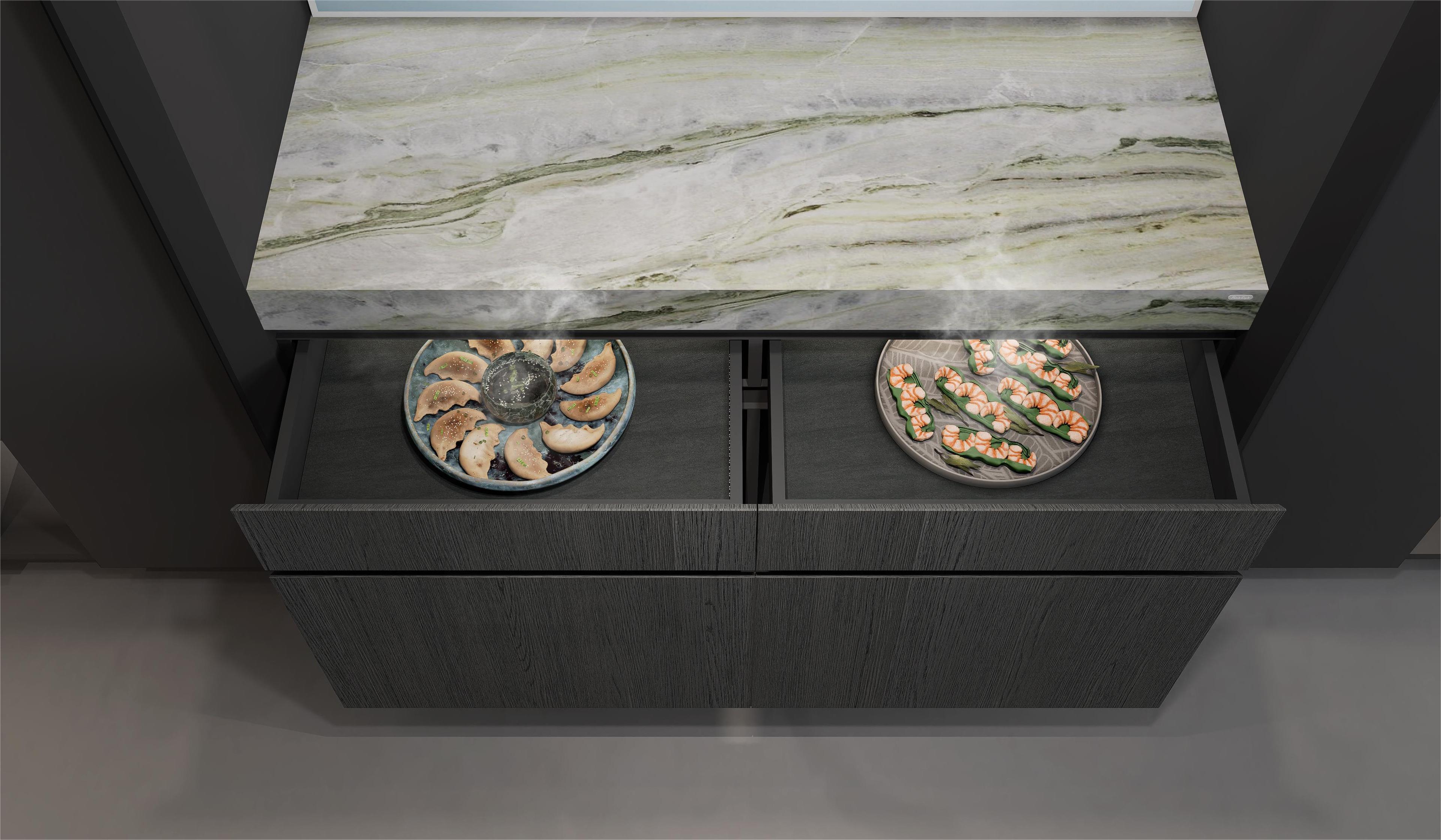 Bidirectional insulation drawer