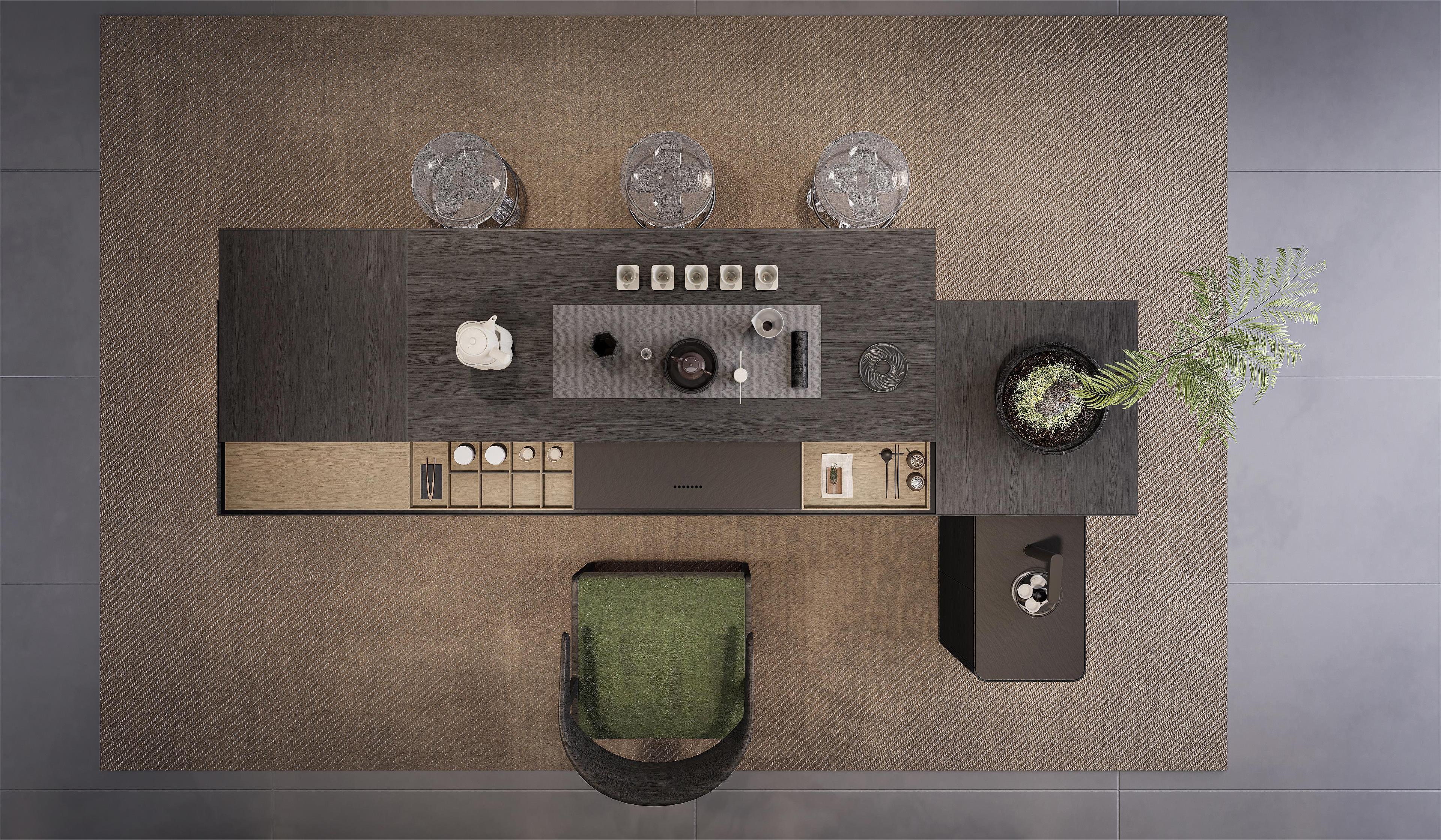 "Tide" tea table