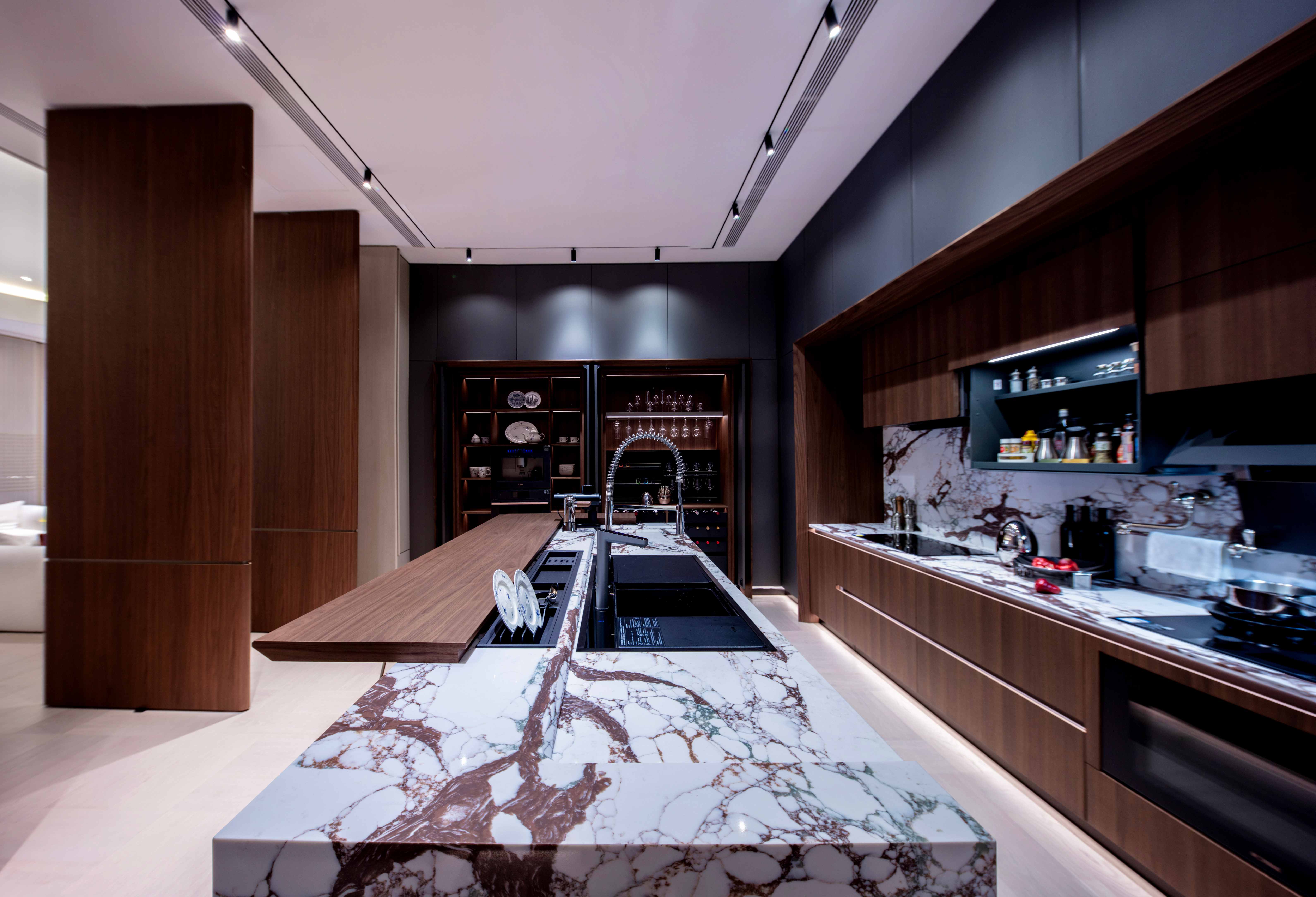 Concealed yet omnipresent, seamlessly integrated within a confined space