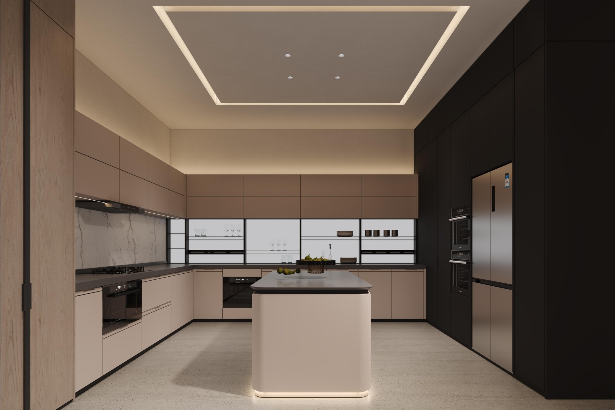Integrated aesthetics of concealing devices within the environment