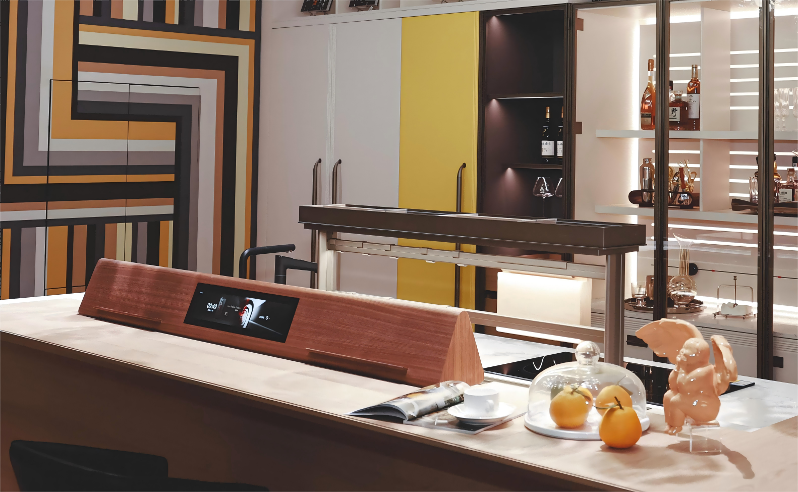 Seamless integration of invisible technology and functional aesthetics